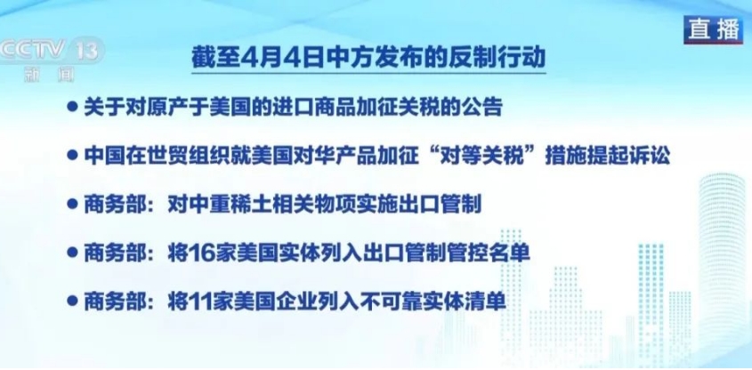 【聚焦焦點】加征34%關(guān)稅，中方堅決反制！美農(nóng)產(chǎn)品幾近被封殺